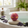 Almond Cherry - Bath Bomb