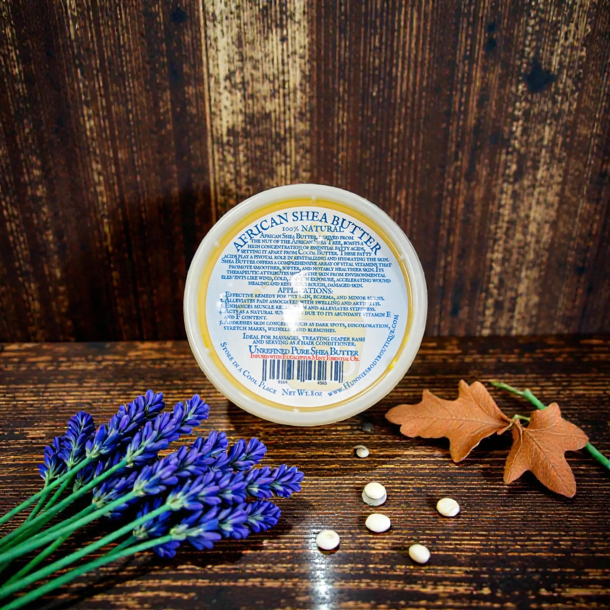 Organic African Shea Butter - Euca Mint
