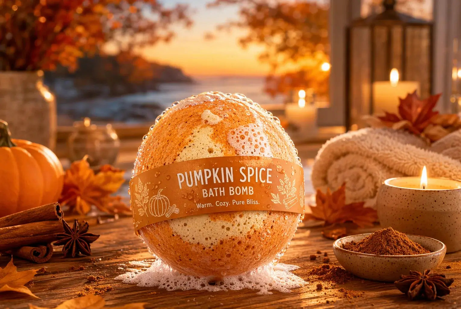 Pumkin Spice - Bath Bomb