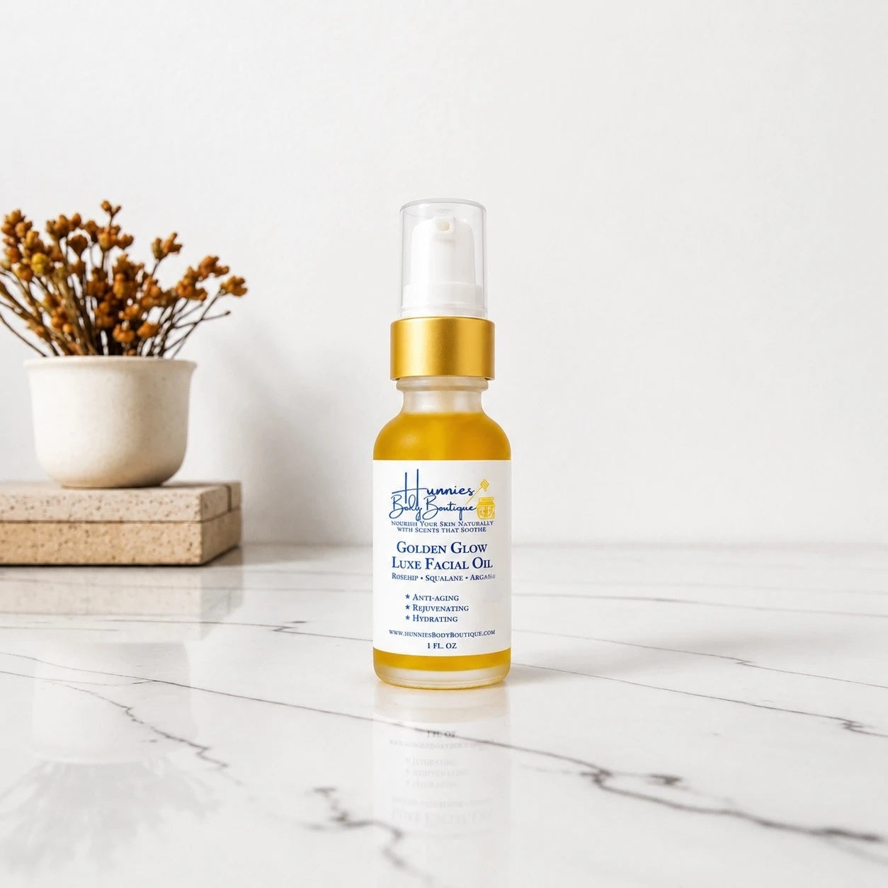 Golden Glow Luxe Facial Oil