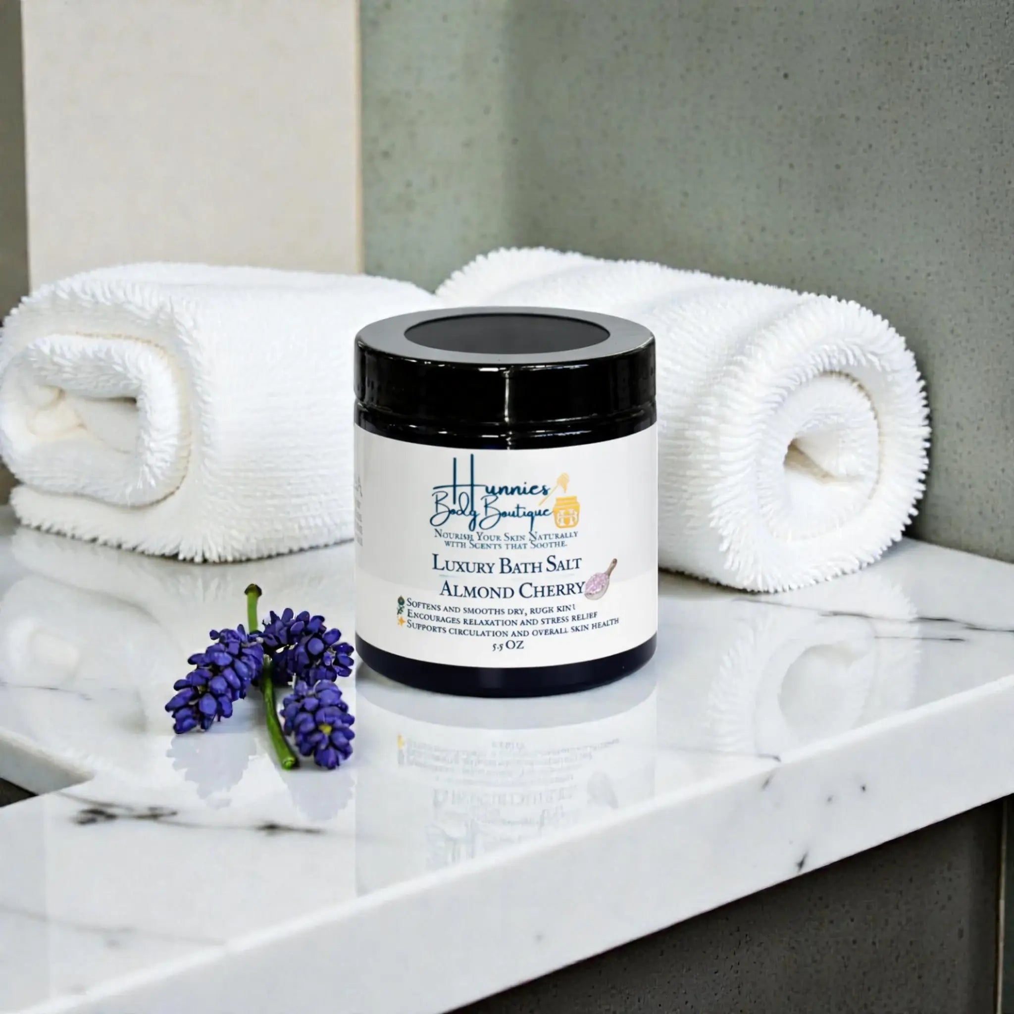 Lux Bath Salt - Almond Cherry