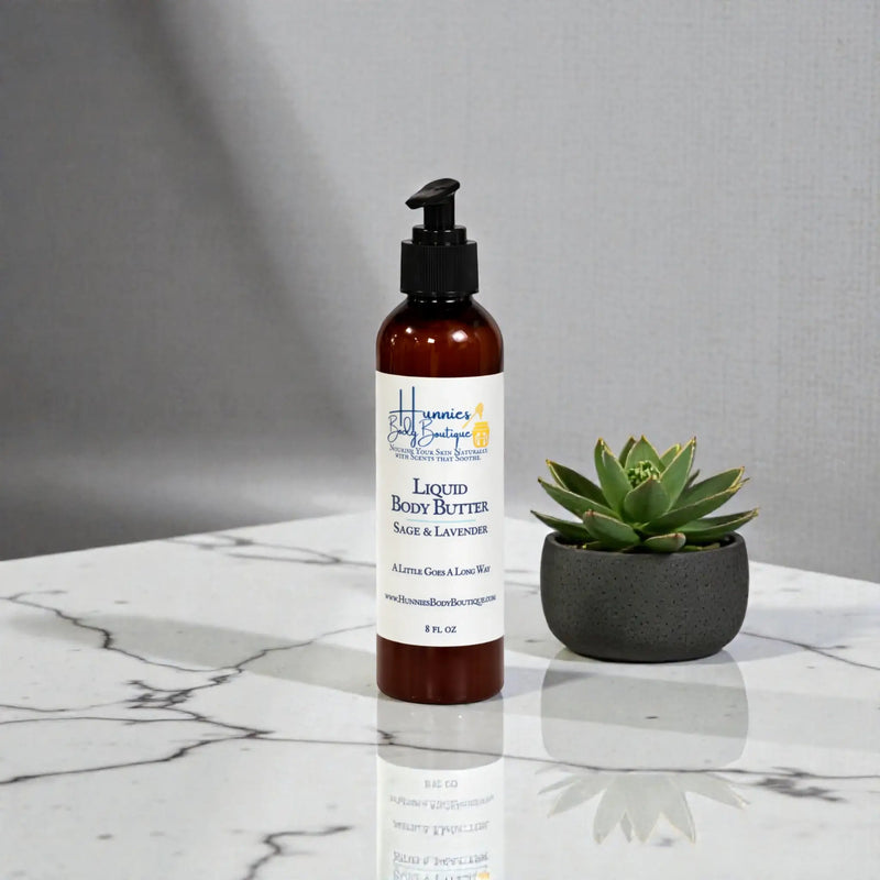 Sage & Lavender-Liquid Body Butter