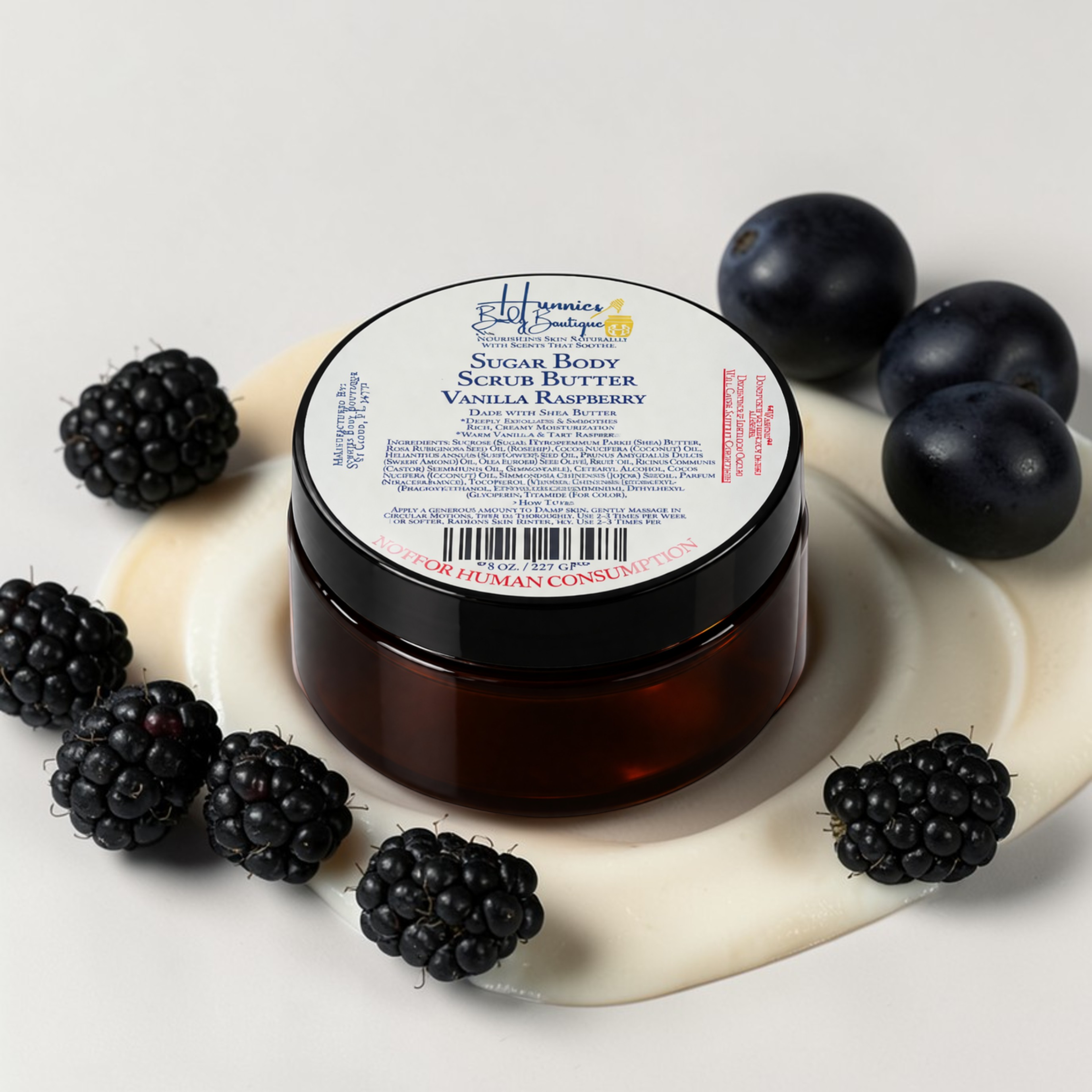 Vanilla Raspberry - Scrub