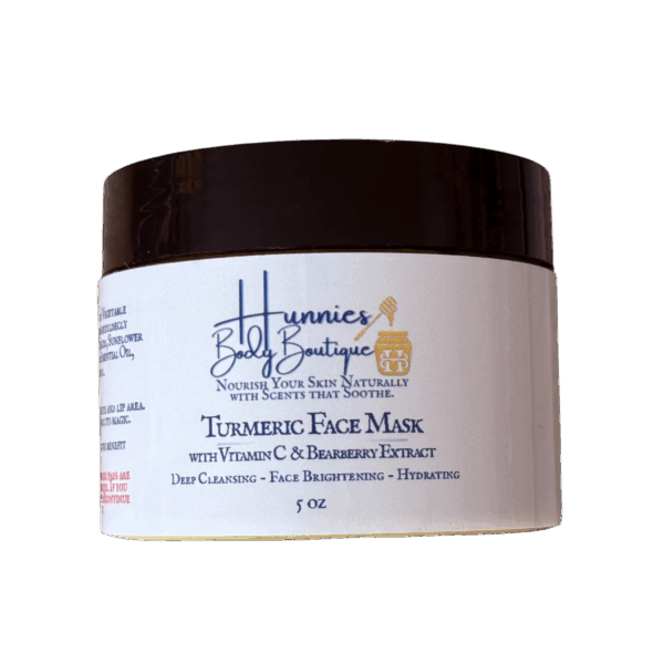 Turmeric Face Mask w/ Vitamin C & Bearberry Extract
