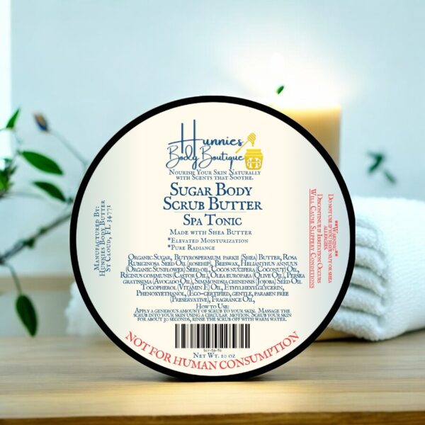 Spa Tonic Sugar Body Scrub Butter