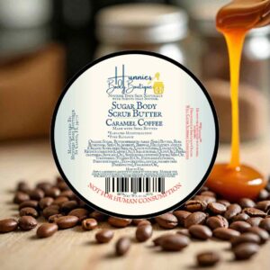 Caramel Coffee Sugar Body Scrub Butter
