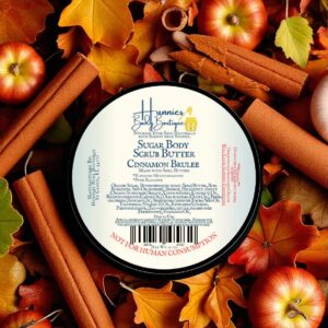 Cinnamon Brulee Sugar Body Scrub Butter